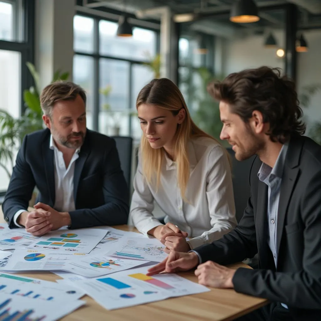 Fundadores de ConsultaPro en oficina